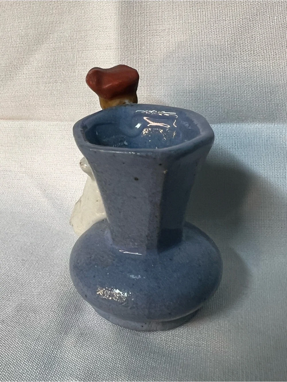 Vintage Miniature Porcelain Figurine Vase Made in Occupied Japan